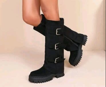 Oxfords: High boots, 41 — 7