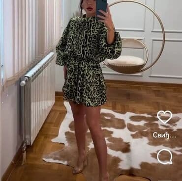 klompe u apoteci: Zara S (EU 36), color - Green, Cocktail, Long sleeves — 6