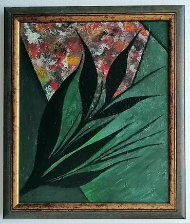 Uramljena umetnička slika na platnu sa blind ramom 30x25cm, i na lalafo.rs Uramljena umetnička slika na platnu sa blind ramom 30x25cm, i