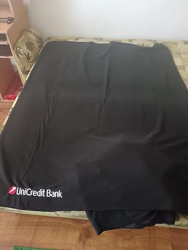 Crni tanko ćebe - Materijal: prijatan, mekan flis (lagan, topao i