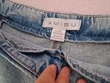 pantalone s: Ženski teksas šorts/duknja – AMISU - Brend: AMISU - Veličina: EU 42 — 2