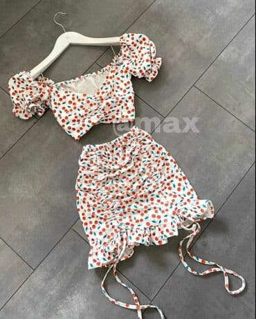 miss cherry pantalone: New,,Cherry Sweet’’SetVelicine:S M L Model Dostupan i Beloj i Crnoj — 2