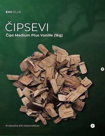 tramboline na naduvavanje: Čipsevi za vino i Rakiju – ENO PLUS 1KG Specijalno selektovani drveni — 3