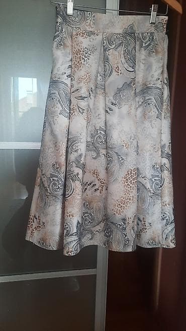 suknja sa tilom: M, Maksi, bоја - Siva — 10