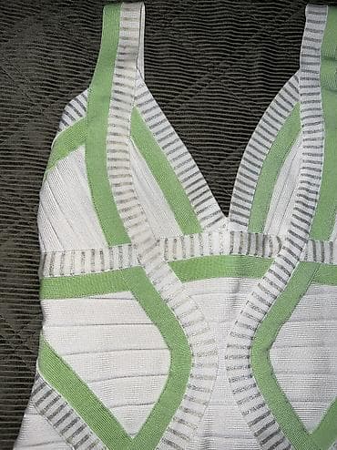prsluk i sorc: Večernja haljina TOP model vel.S Materijal je masivan i onoj što — 7