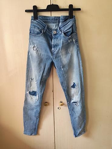 Mania Jeans – Super Skinny farmerke, svetloplava isprana nijansa sa