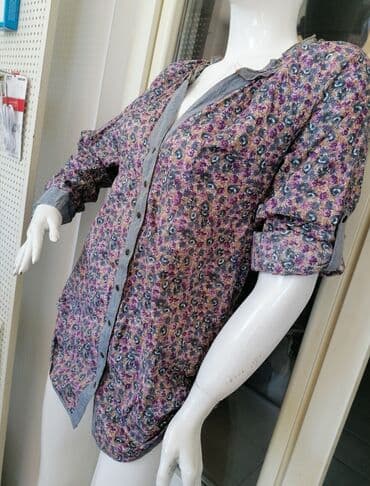 nasa duks h: S (EU 36), Cotton, Floral, color - Multicolored — 8