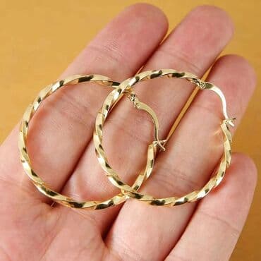 mindjuse beograd: Hoop earrings — 1