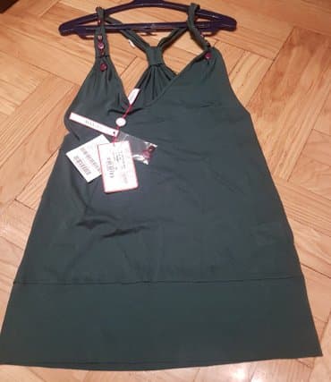 top ispod sakoa: S (EU 36), color - Green — 2