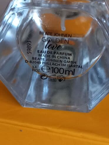 novi parfemi: Golden love edp, 100ml Kod 59893. Potpuno nov parfem. ORIGINAL Мирисна — 2