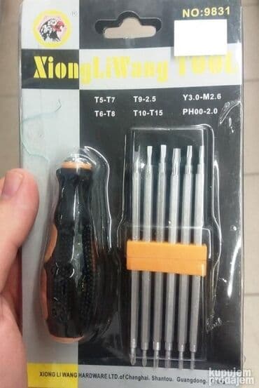 Screwdrivers: Set 12 odvijaca sa nosacem - Model 9831 — 1