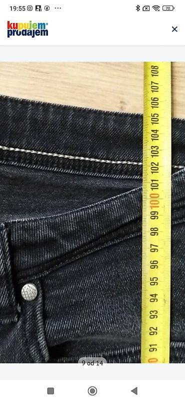 odeća za punije muškarce: Farmerke, Gucci, bоја - Crna — 9