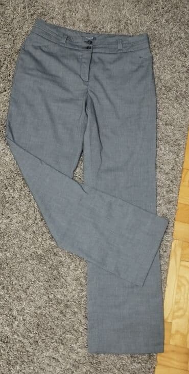 maslinaste pantalone: L (EU 40), Regular rise, Straight — 1