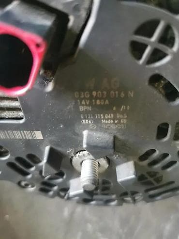 alternator delovi: ALTERNATOR. A4 B8, A6 4F. 05-10. 03G903016N | alternator — 3
