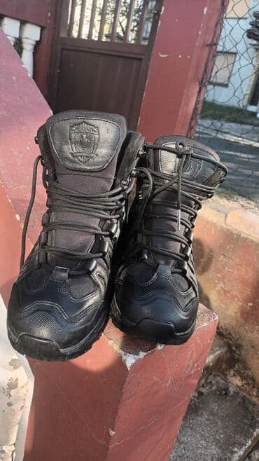 sinsay obuca srbija: Crne taktičke/planinarske čizme – model HI CUT BOOT POLICIJSKE CIPELE — 4