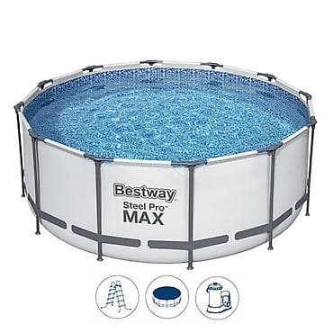 BESTWAY Steel Pro MAX bazen za dvorište sa čeličnim ramom 366 x 122 cm