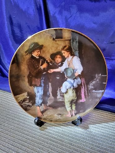 ukrasne flase: Tanjir nov za na zid Bareuther Bavaria. Tanjir,bavaria porcelan,sve — 1