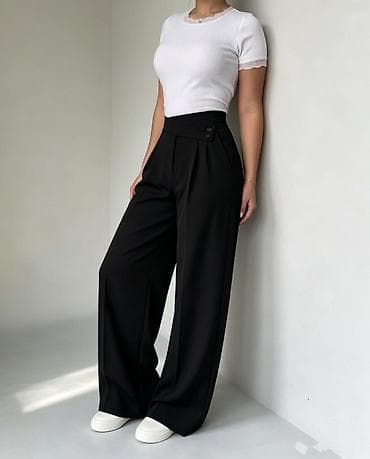 cupave cizme za zimu: Ženske široke pantalone sa visokim strukom
2400din — 6