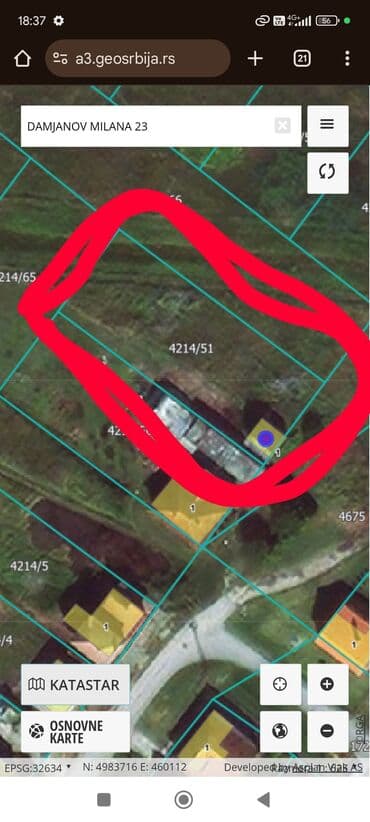 placevi lestane: 9 ares, Building, Owner — 1