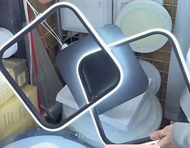 globus dekor: Moderni LED plafonjer/visilica sa geometrijskim dizajnom - — 1