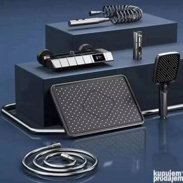 set za krstenje cena: Led digitalni tus Cena: 12000din Pametni sistem za tuširanje led — 3