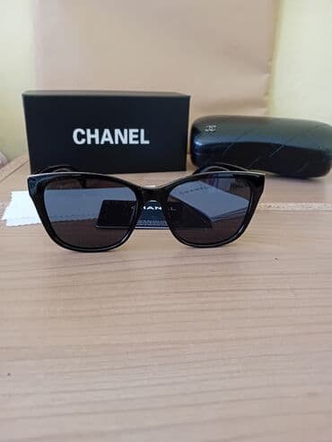 Naočare za sunce, Chanel, bоја - Crna