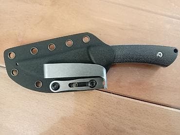 ski komplet za decu: Fiksni nož sa futrolom - Oštrica: drop-point profil, mat saten — 10