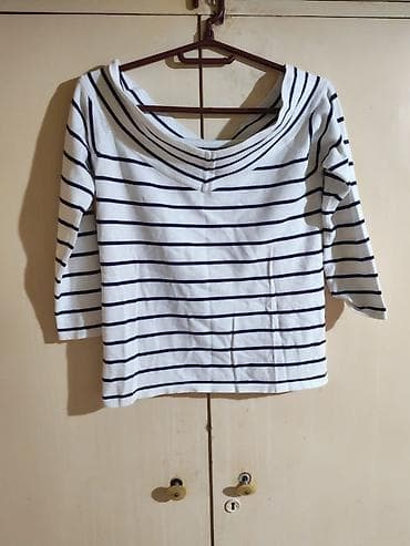 pidzame zenske: SFERA Casual ženska majica na pruge - Model: prugasta majica sa — 1
