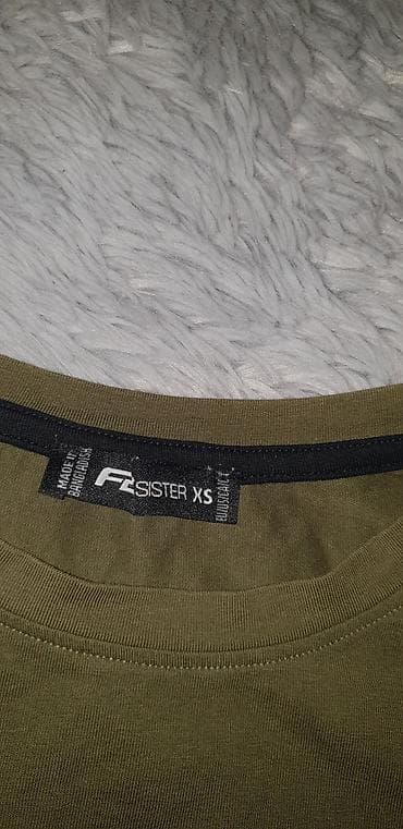 satovi ruma: Bluza dugih rukava – F&F Sister, veličina XS.Boja maslinasto — 3