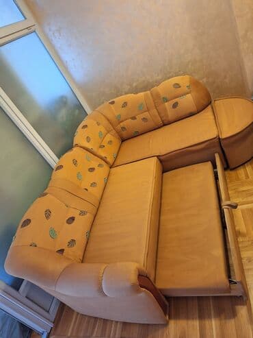 natuzzi garniture: Dobro očuvana Ugaonona garnitura duzina 215x170 desni again sirina 90 — 2