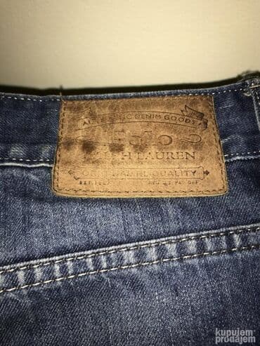 batman odelo: Original Ralph Lauren farmerice 34 100% cotton Polustruk 47cm — 5