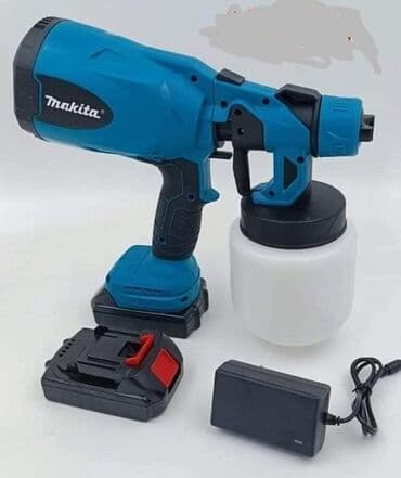 pistolj za farbanje lidl: Aku pištolj za farbanje +2 baterije 6000din Aku pištolj za farbanje — 1