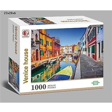 Puzle Venecija – 1000 delova Uronite u šarm venecijanskih kanala