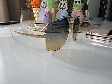 dita naocare zenske: Cartier sunčane naočare – aviator/kvadratni hibrid - Okvir: metal — 6