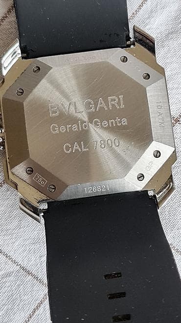 pandorini satovi: Bvlgari Gerald Genta – hronograf CAL 7800 - Kućište: osmostrano — 4
