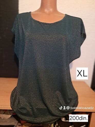 crop top c a: A-Dress, M (EU 38), Poliester, bоја - Šareno — 10