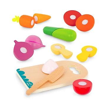 Kids' Kitchens: B toys drveno povrće – set za seckanje Šifra proizvoda: 31 - Drveni — 1