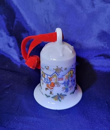 dekor ideale: Porcelansko zvono novo 1985godina.Hutschenreuther Nemacka. Zvono — 4