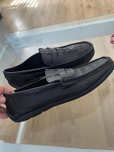convers zenske patike: Muške mokasine – crne unutrasnje gaziste 29 .5 cm - Klasičan penny — 1