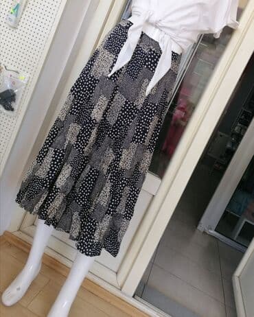 S (EU 36), Midi, bоја - Šareno — 2