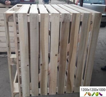 Drvena građa, šperploča: Box palete - sanduci za voće i povrće ‼box palete‼ ‼drvene palete‼ — 25
