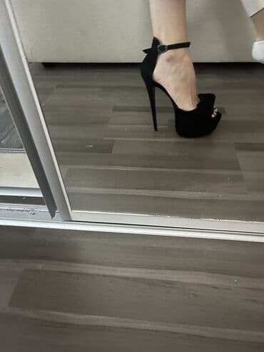 oksfordice sa platformom: Sandals, Perla, 38 — 2