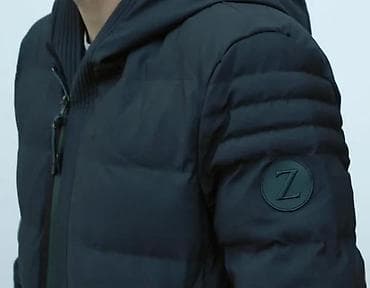 kosulja i pantalone: Muška zimska parka – crna - Duga silueta do sredine butina, ravnog — 5