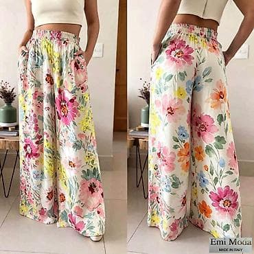 siroke pantalone i sako: Ženske široke pantalone – Emi Moda, Made in Italy - Kroj: široke — 7