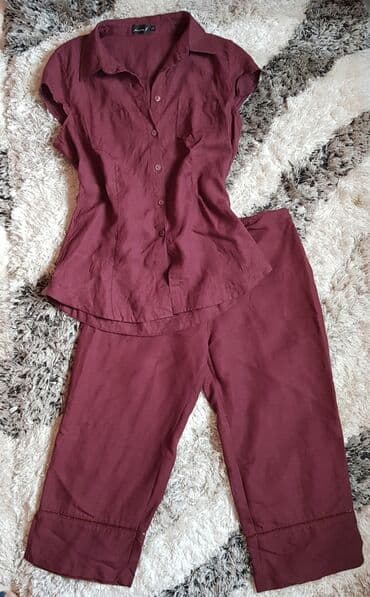 h: M (EU 38), Single-colored, color - Burgundy — 1