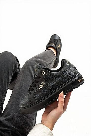 steve madden patike cena: GUESS ženske patike – crne, niskog profila - Model: klasične — 1