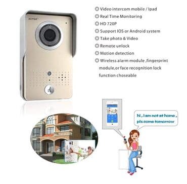 Video interfoni: AKCIJSKA CENA 6500 din WiFi Video Interfon zvono za kapije/vrata sa — 5