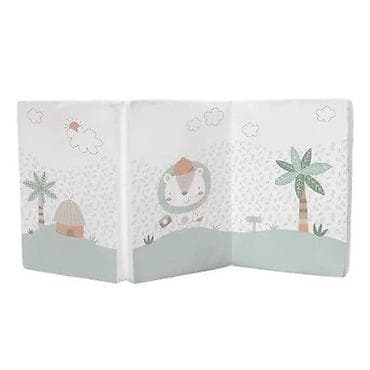Sklopivi dušek 60/120/5 cm Jungle King mint – KIKKA BOO (Šifra: KKB2)