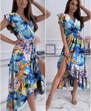 srebrna haljina kakve cipele: Color - Multicolored, Other sleeves — 1