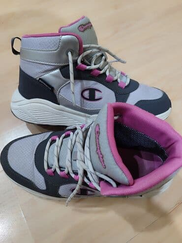 Patofne: Champion patike za decu – visoki model - Brend: Champion (logo na — 7